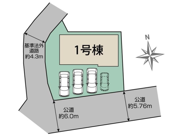 御殿場市中山新築分譲住宅全1棟　1号棟