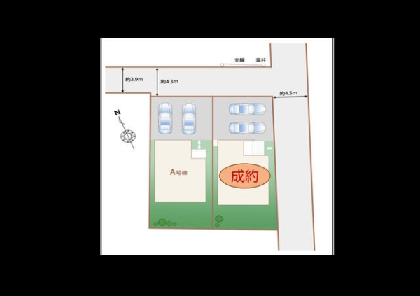 裾野市平松新築分譲住宅全1棟　A号棟