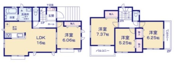 裾野市平松新築分譲住宅全1棟　Ａ号棟