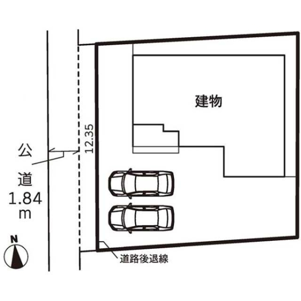 裾野市茶畑3期新築分譲住宅全1棟　1号棟