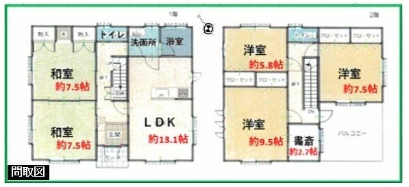 富士市中野東三ツ倉ＲＣ中古戸建