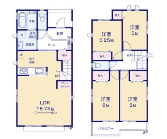 函南町仁田新築分譲住宅全2棟　Ａ号棟
