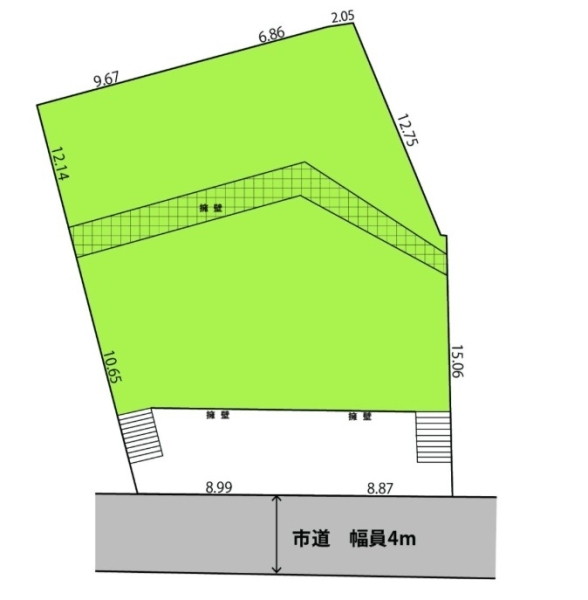 サンステージ三島市谷田五万坂　土地