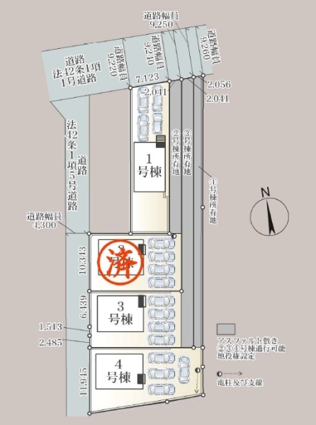 函南町柏谷第2新築分譲住宅全4棟　4号棟
