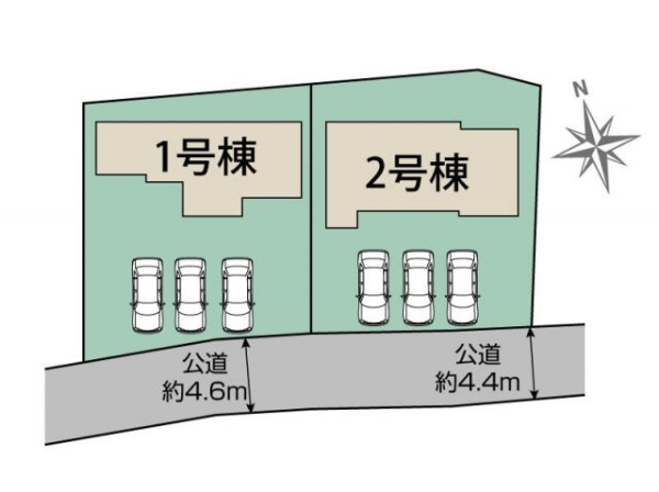 御殿場市川島田新築分譲住宅全2棟 1号棟