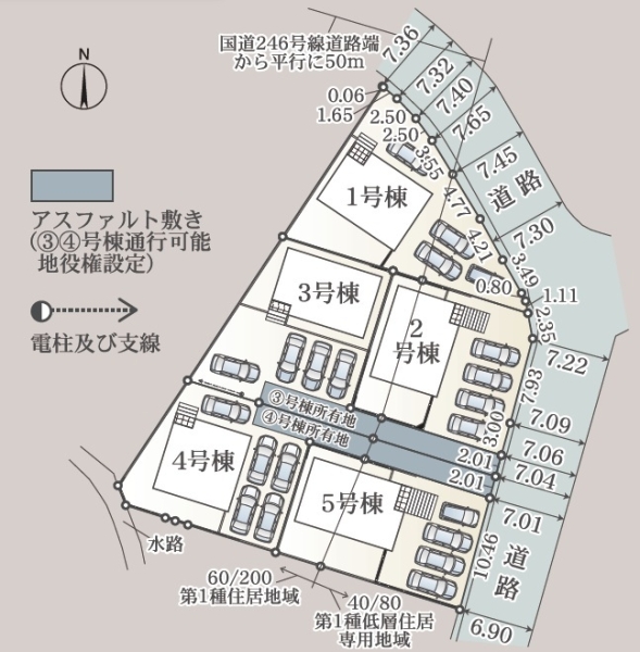 御殿場市北久原第3新築分譲住宅全5棟　4号棟