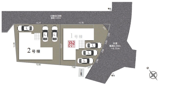 御殿場市萩原1期新築分譲住宅全2棟　2号棟