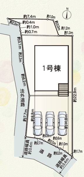 裾野市久根新築分譲第1全1棟　1号棟