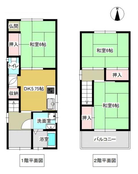 大阪市生野区中川西１丁目の中古一戸建て