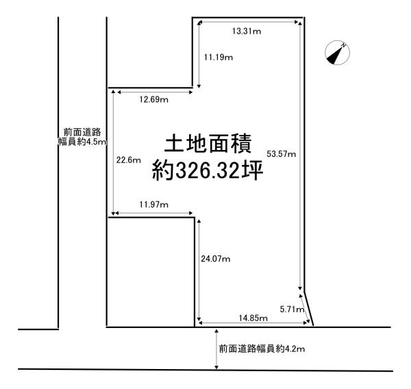 河内長野市栄町の売土地