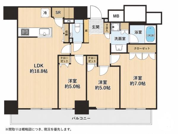 リバーガーデンタワー上町台筆ヶ崎