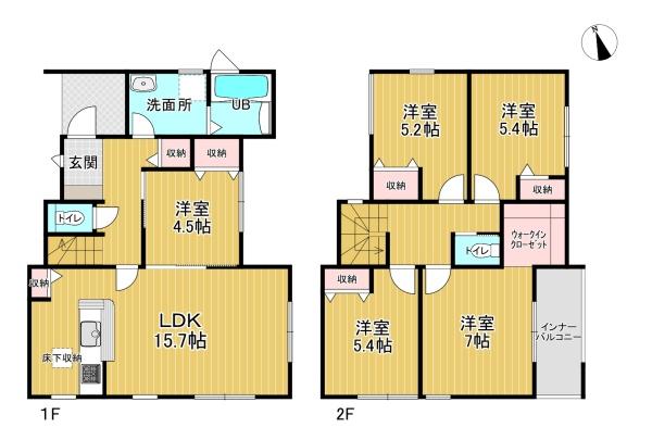 リーブルガーデン　小牧市多気西町２号棟