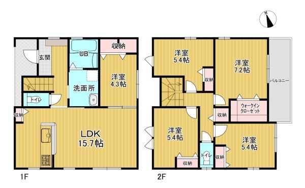 リーブルガーデン　小牧市多気西町３号棟