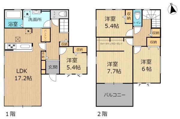 リーブルガーデン　小牧市多気西町第２（限定１棟）