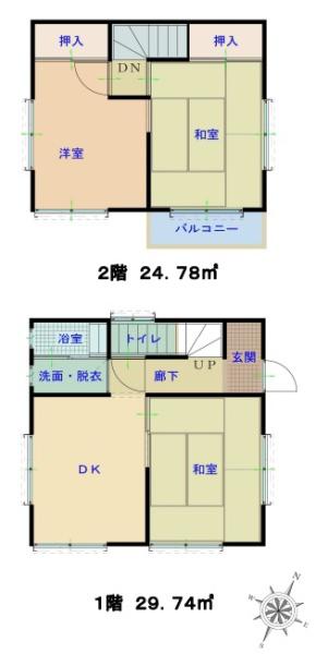 綾瀬市上土棚北３丁目の中古一戸建