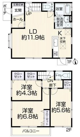 横浜市戸塚区汲沢６丁目の中古一戸建て