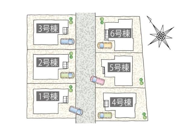 武蔵村山市三ツ木1丁目・全6棟／2号棟