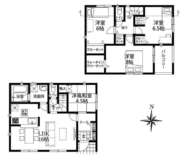 武蔵村山市中原４丁目の新築一戸建