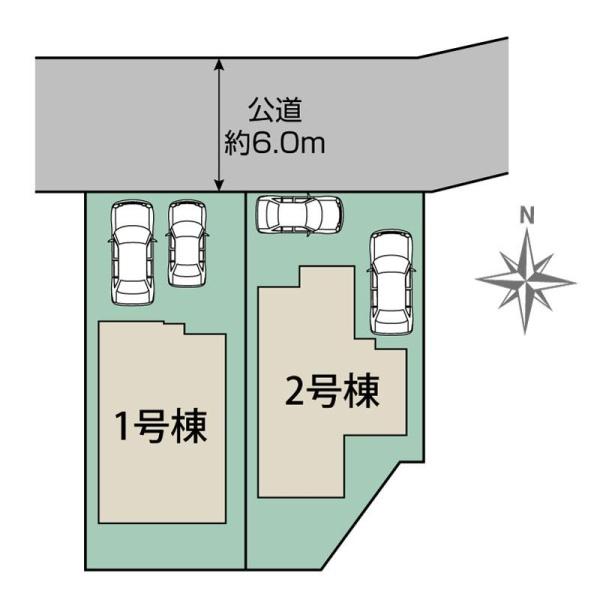 武蔵村山市中原2丁目/新築戸建て・全2棟
