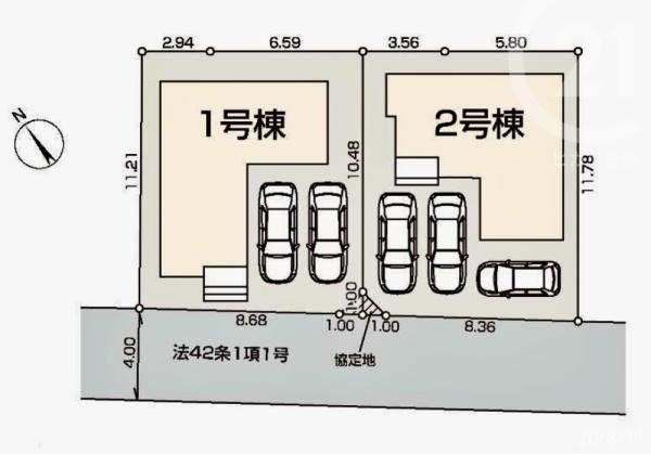 武蔵村山市三ツ藤3丁目／新築戸建・全2棟