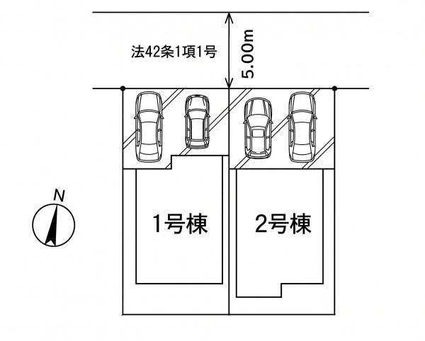 武蔵村山市三ツ藤1丁目／新築戸建・全2棟