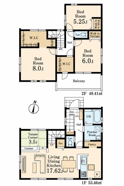 武蔵村山市大南1丁目／新築戸建・全3棟