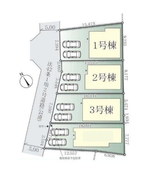 立川市砂川町2丁目全4棟・1号棟