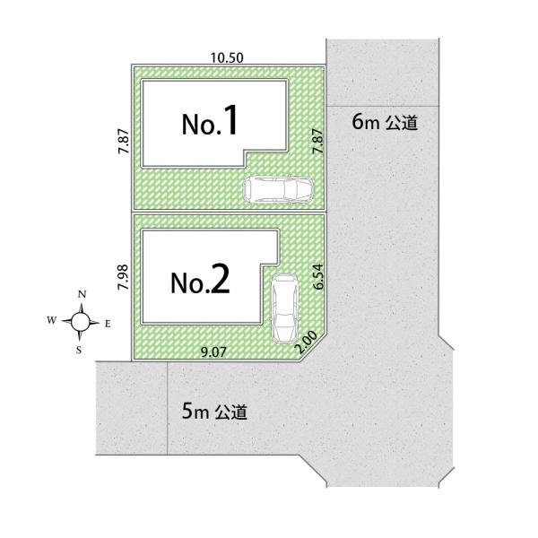 立川市幸町4丁目／新築戸建て・全2棟