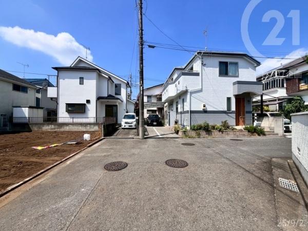 東大和市向原3丁目(前面道路含む現地写真)