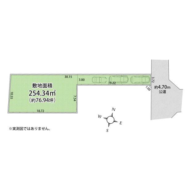 羽村市羽加美3丁目・土地