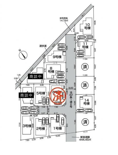 立川市西砂町2丁目・9号棟／新築戸建・全15棟