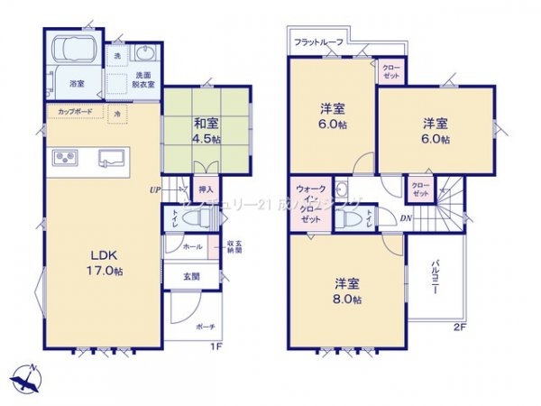 タマタウン　福生市福生　新築　全9棟　2号棟