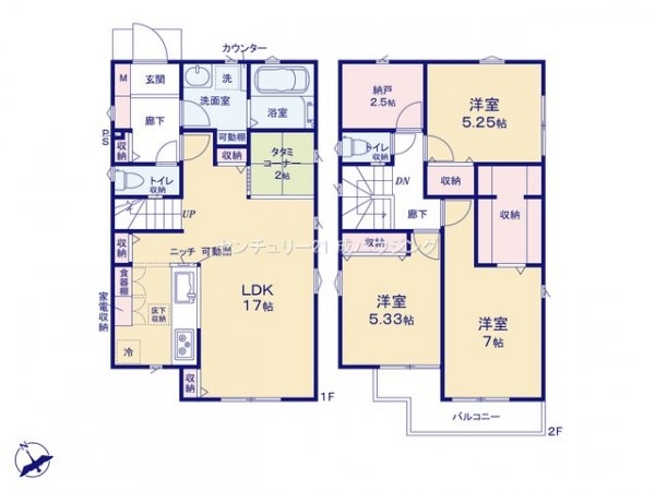 羽村市羽加美3丁目　未居住住宅　全9棟　3号棟