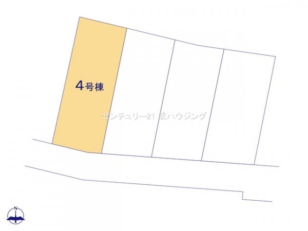 昭島市中神町2丁目　新築　全4棟　4号棟