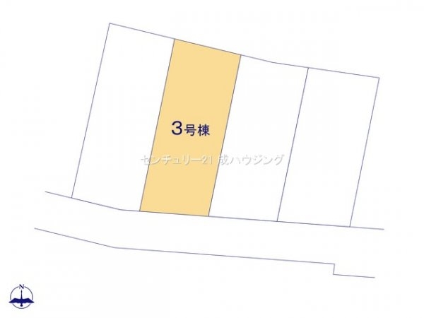 昭島市中神町2丁目　新築　全4棟　3号棟