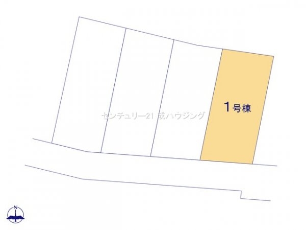 昭島市中神町2丁目　新築　全4棟　1号棟