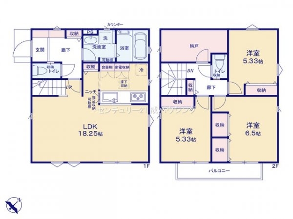 羽村市小作台3丁目　新築　全9棟　3号棟