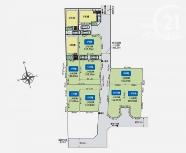 立川市西砂町3丁目　新築　全11区画　4号棟