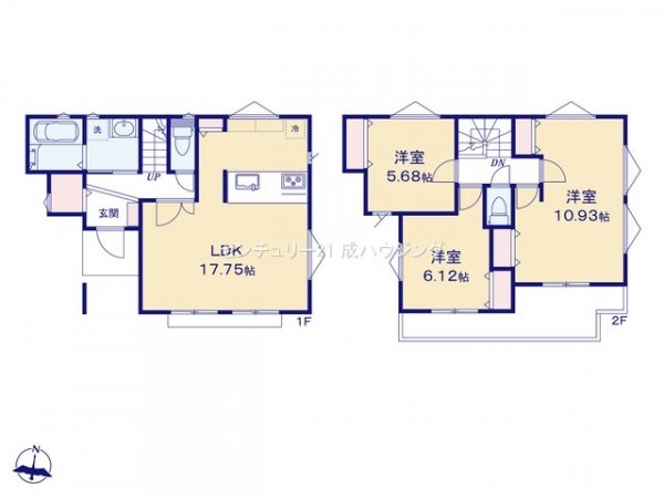 立川市柴崎町5丁目　新築　全4棟　1号棟