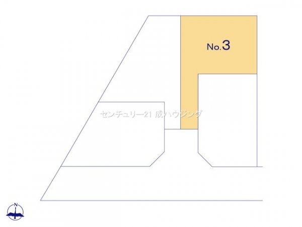 立川市柴崎町5丁目　新築　全4棟　3号棟