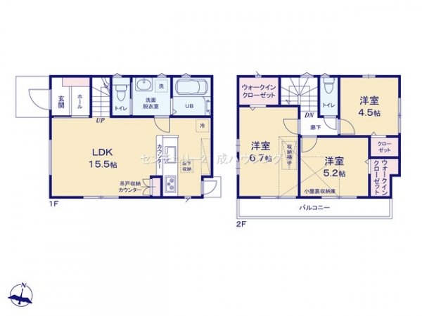 武蔵村山市大南1丁目　未居住住宅　全1棟