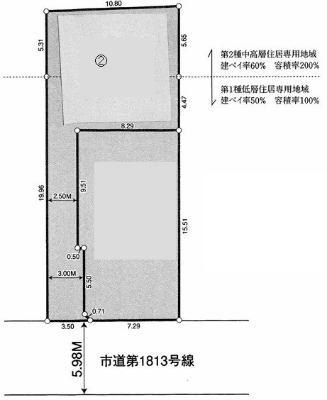 東大和市仲原３丁目の土地