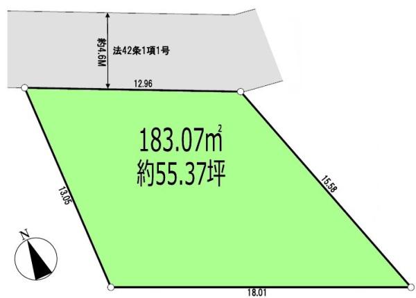 武蔵村山市神明2丁目　売地