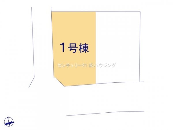 グラファーレ　東大和市湖畔3丁目　全2棟　1号棟