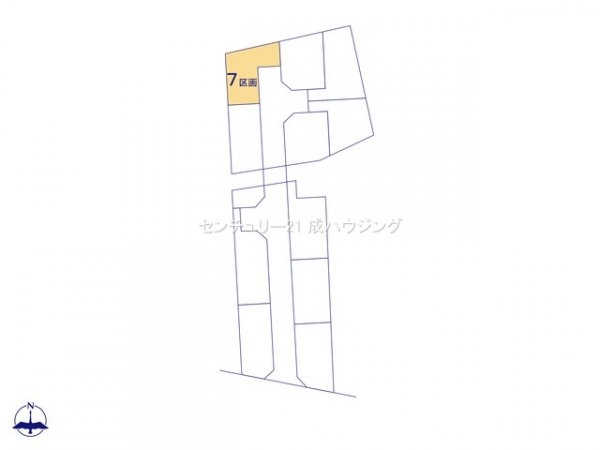 立川市一番町4丁目　売地　全11区画　7号区