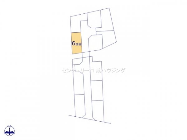 立川市一番町4丁目　売地　全11区画　6号区