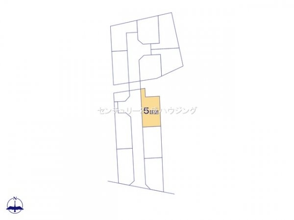 立川市一番町4丁目　売地　全11区画　5号区