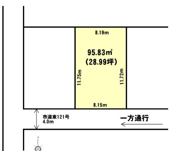 昭島市福島町　売地