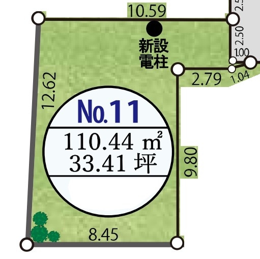 立川市一番町4丁目　売地　全19区画　11号区