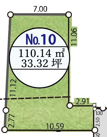 立川市一番町4丁目　売地　全19区画　10号区
